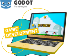 Godot.  Основа создания легендарных игр - КИБЕРшкола программирования для детей, компьютерные курсы для школьников, начинающих и подростков - KIBERone г. Зеленодольск