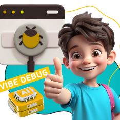 Тестирование & Vibe Debug. Охотники за багами - КИБЕРшкола программирования для детей, компьютерные курсы для школьников, начинающих и подростков - KIBERone г. Зеленодольск