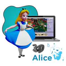 Alice 3d - КИБЕРшкола программирования для детей, компьютерные курсы для школьников, начинающих и подростков - KIBERone г. Зеленодольск