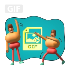 Gif-анимация - КИБЕРшкола программирования для детей, компьютерные курсы для школьников, начинающих и подростков - KIBERone г. Зеленодольск