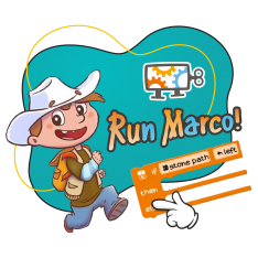 Run Marco - КИБЕРшкола программирования для детей, компьютерные курсы для школьников, начинающих и подростков - KIBERone г. Зеленодольск