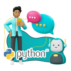 Умный чат-бот на Python на Telegram - КИБЕРшкола программирования для детей, компьютерные курсы для школьников, начинающих и подростков - KIBERone г. Зеленодольск