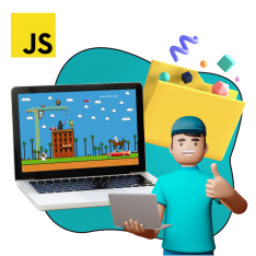 Программирование на JavaScript. Учимся создавать игры! - КИБЕРшкола программирования для детей, компьютерные курсы для школьников, начинающих и подростков - KIBERone г. Зеленодольск